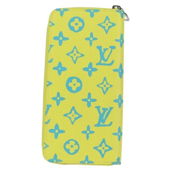 LOUIS VUITTON Playground Zippy Wallet Vertical Wallet Yellow M82005 Auth 115226M - Picture 8 of 14